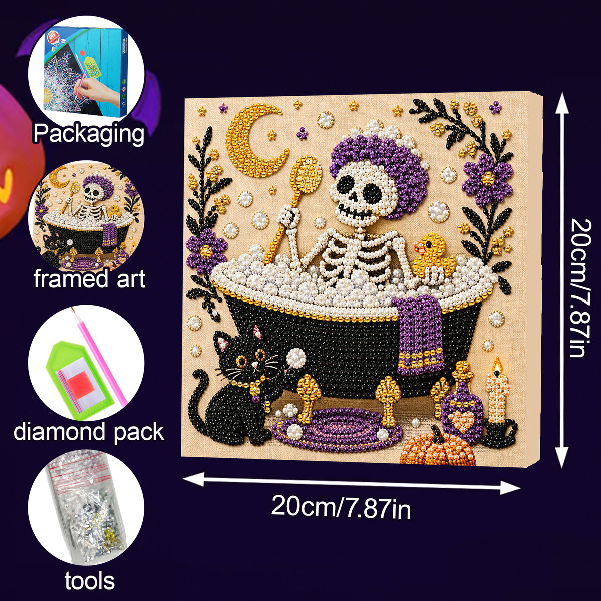 Moonlight Spa Skeleton