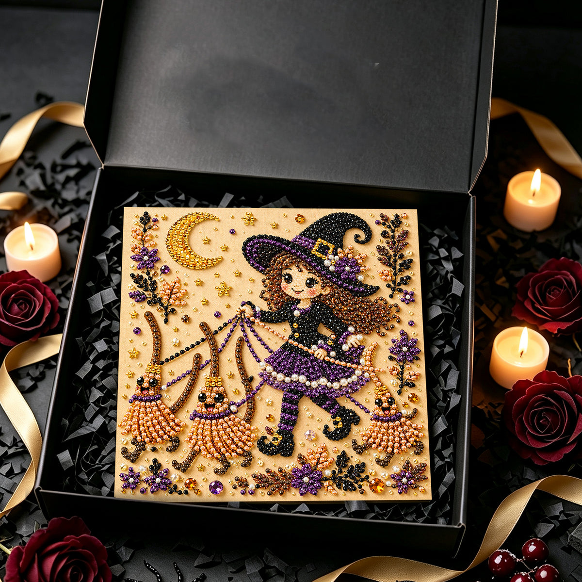 Little Witch & Puppet Brooms