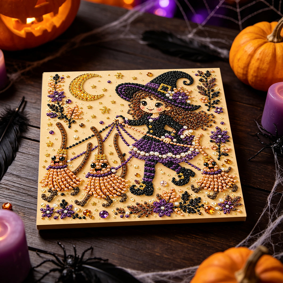 Little Witch & Puppet Brooms