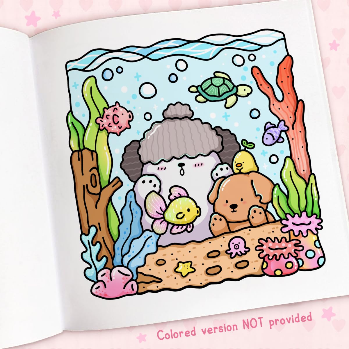 Cozy Cuties: Coloring Book for Adults and Kids