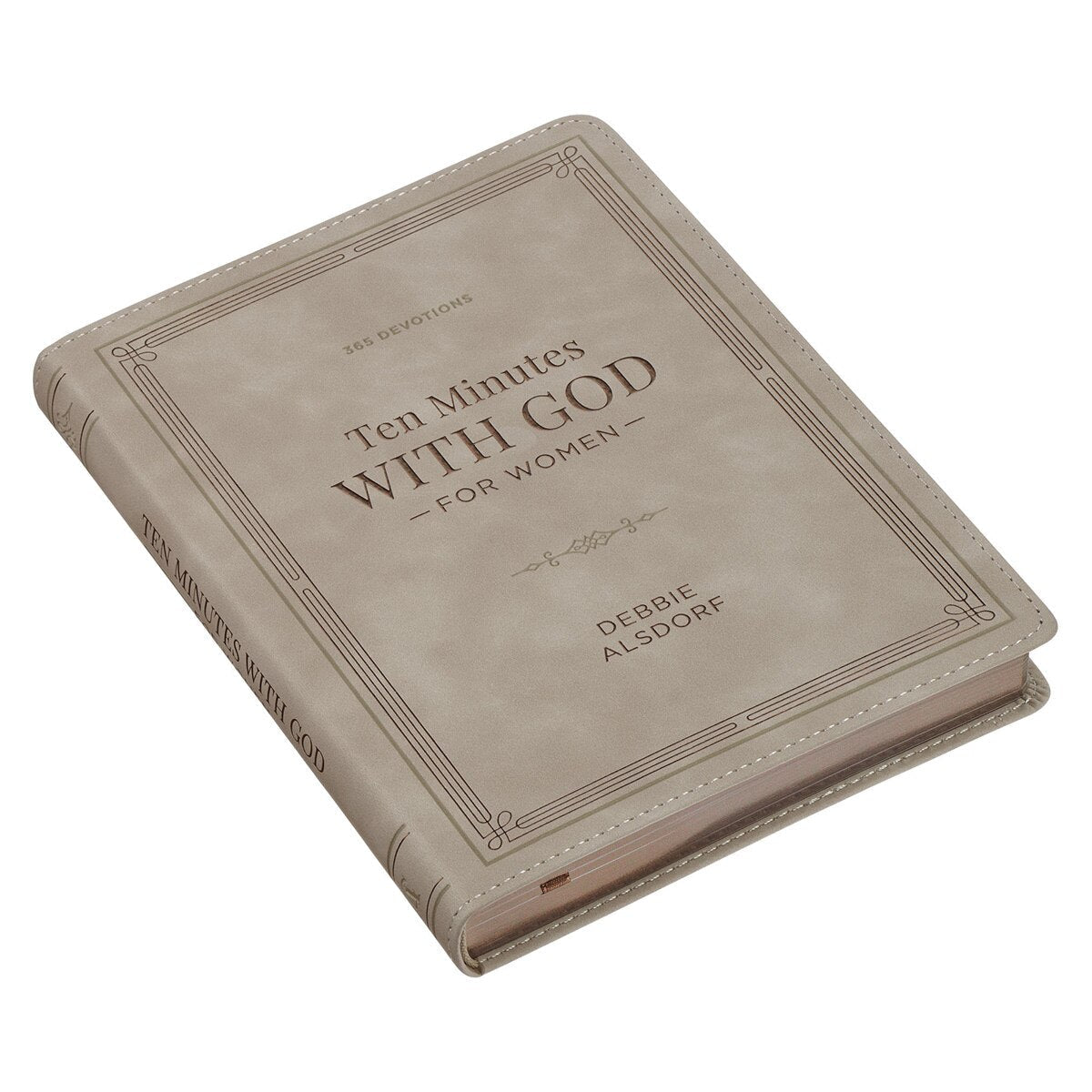 365 Days Devotional Journal Grey Edition - One Minute with God for Women