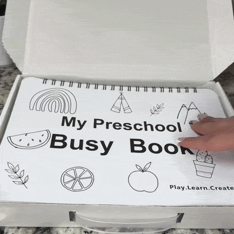 Children's Activity Manual - My PreSchool Busy Book