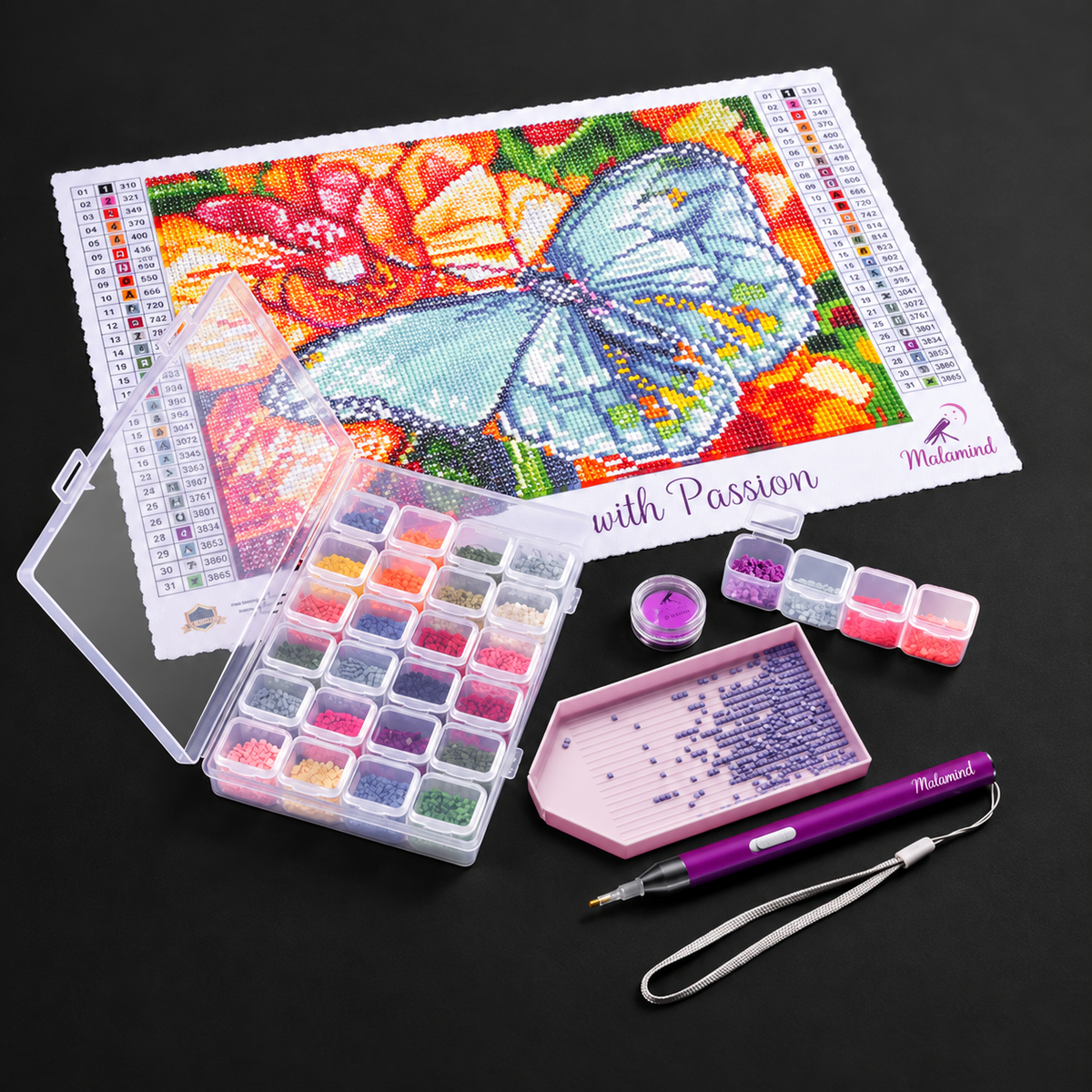 56 Slot Diamond Organizer