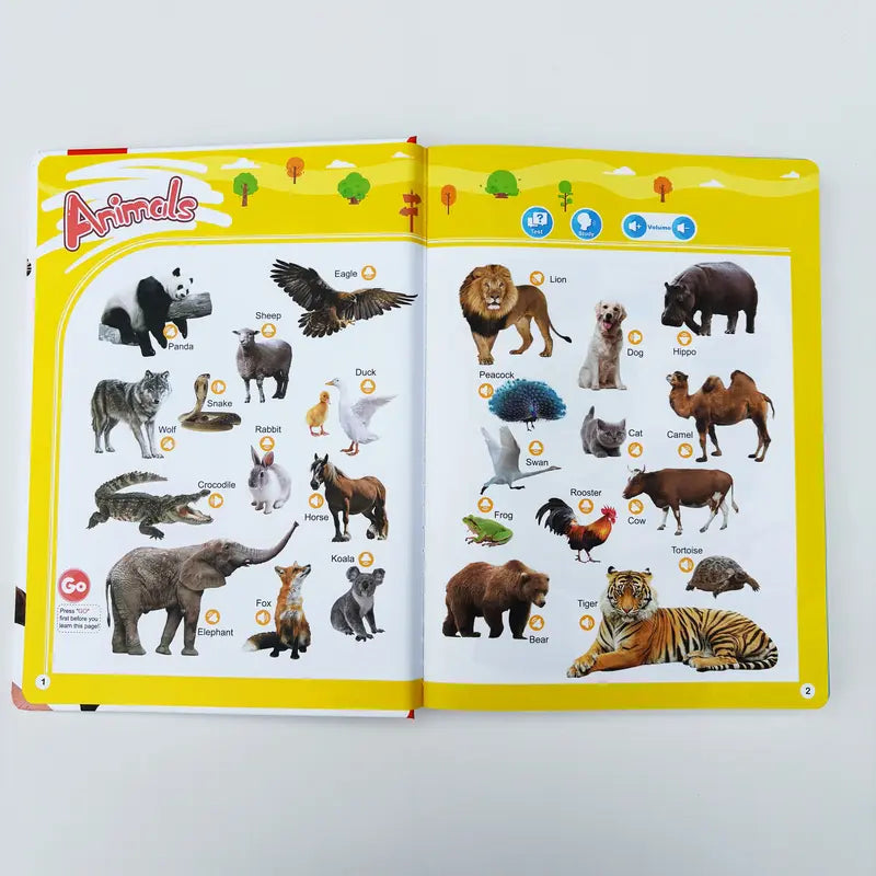 My First English Words Sound Book for Children