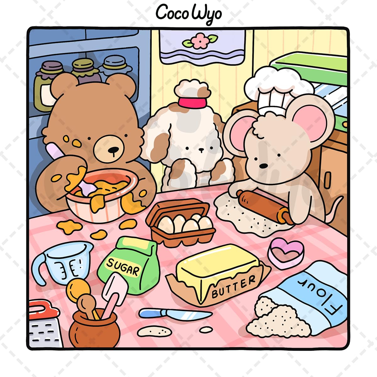 Cozy Friends: Coloring Book & Cozy Spaces Coloring
