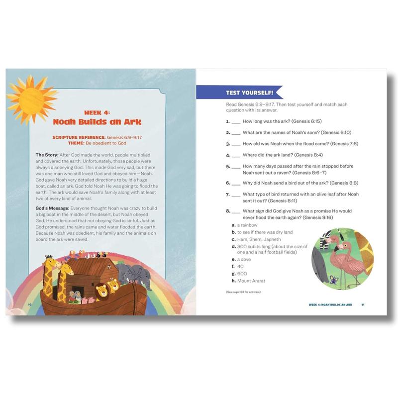 Bible Study Workbook for Kids: Lessons, Activities, Quizzes to Deepen Your Faith