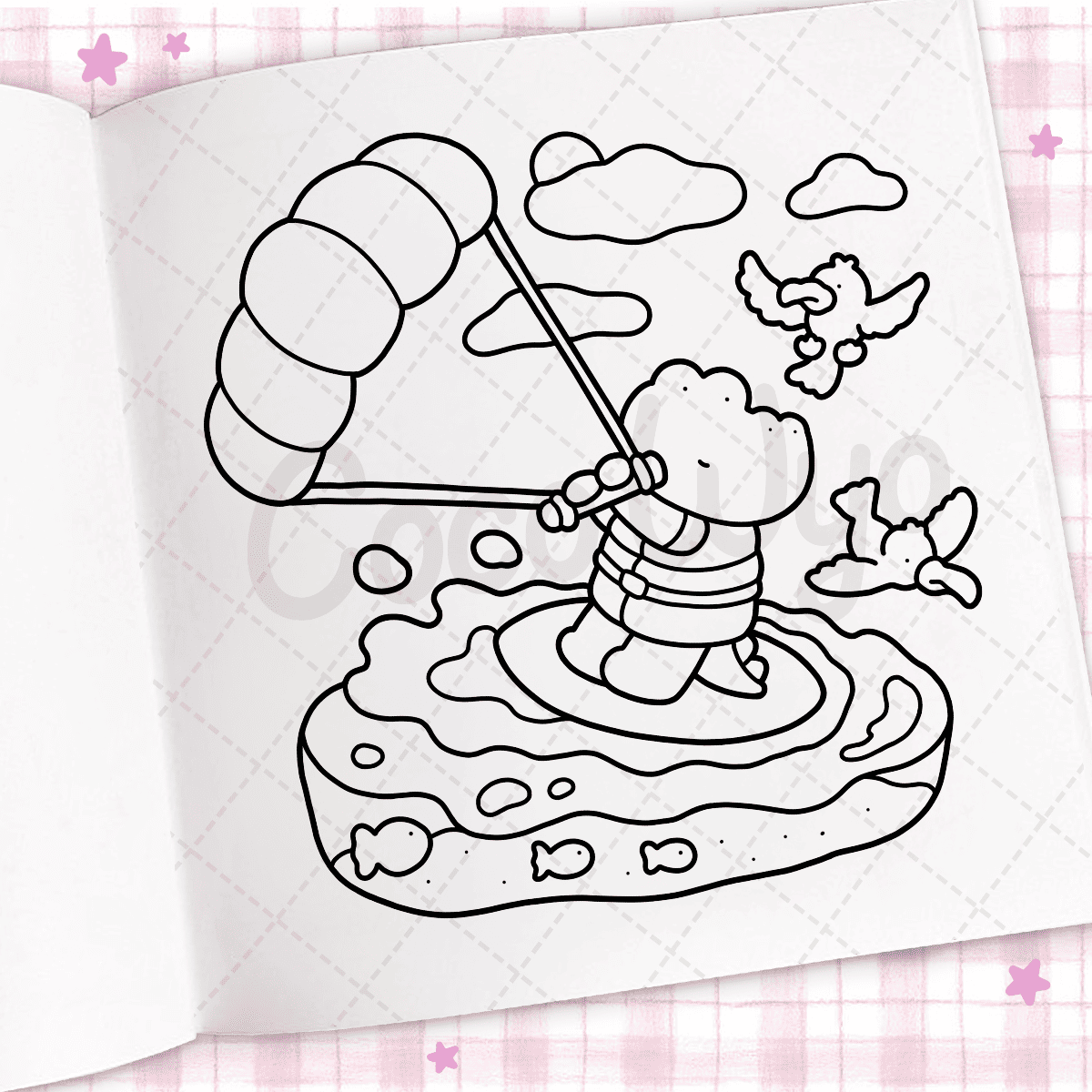 Cozy Days: Coloring Book for Adults and Kids