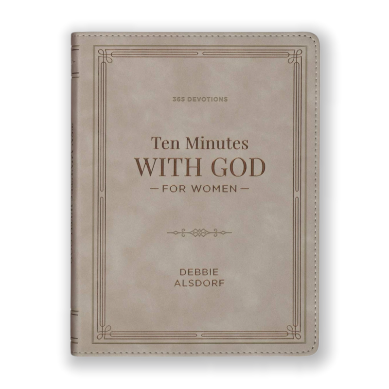 365 Days Devotional Journal Grey Edition - One Minute with God for Women