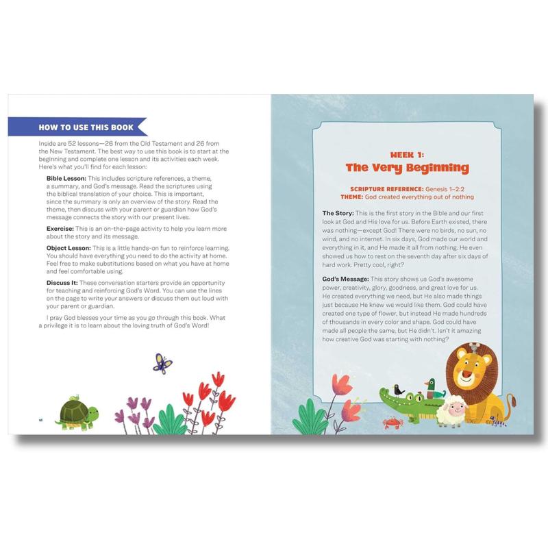 Bible Study Workbook for Kids: Lessons, Activities, Quizzes to Deepen Your Faith