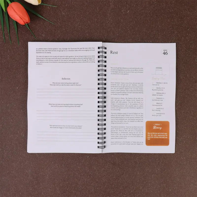 The Bible In 52 Week For Women - One-Year Bible Reading Journal