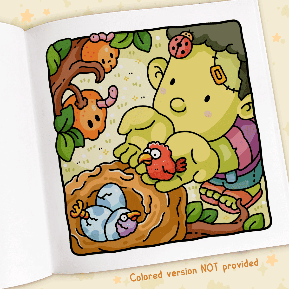Spooky Cutie Cute & Comfy Coloring Book Vol. 2