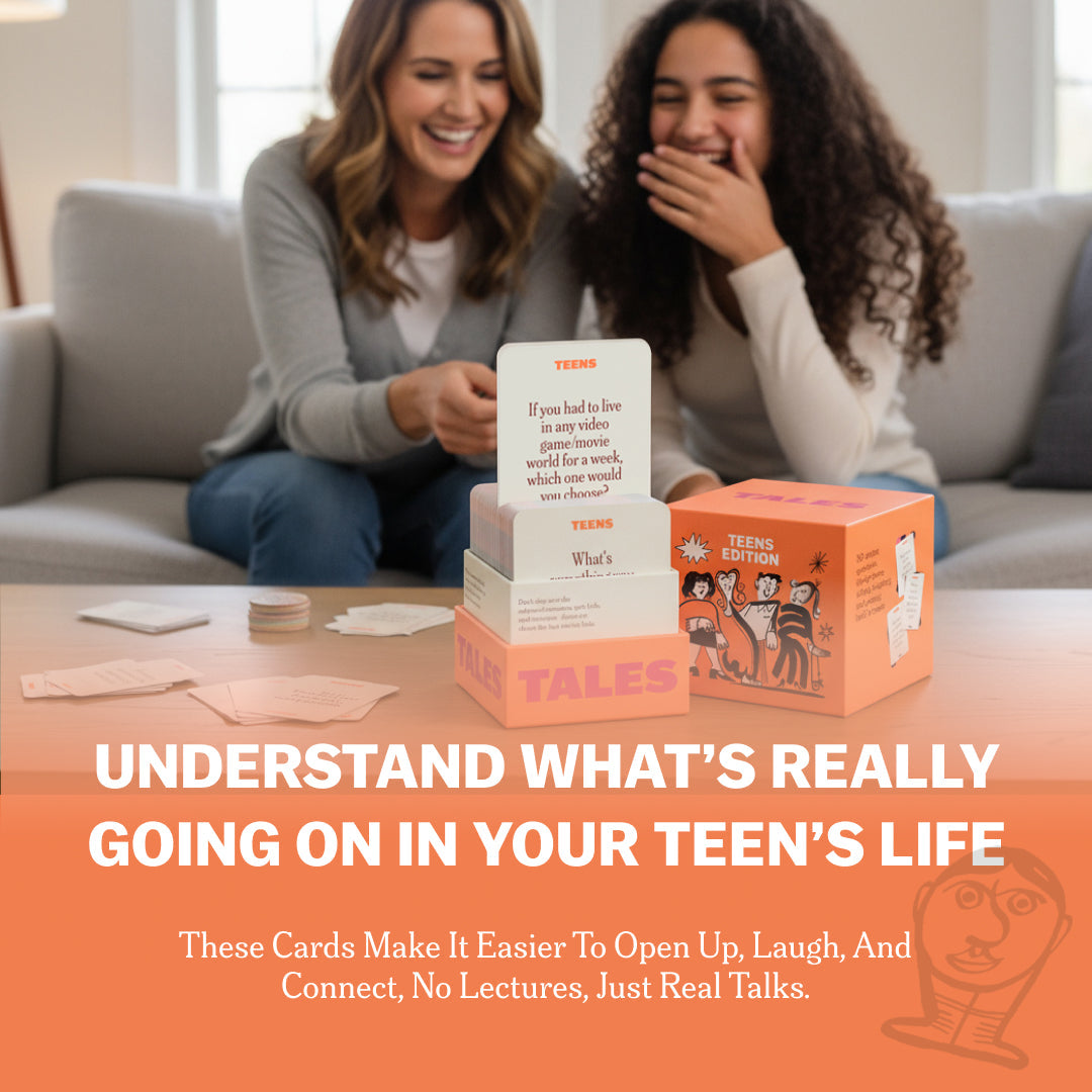 TALES Teens Edition Card Game - Reconnect. Listen. Grow together.