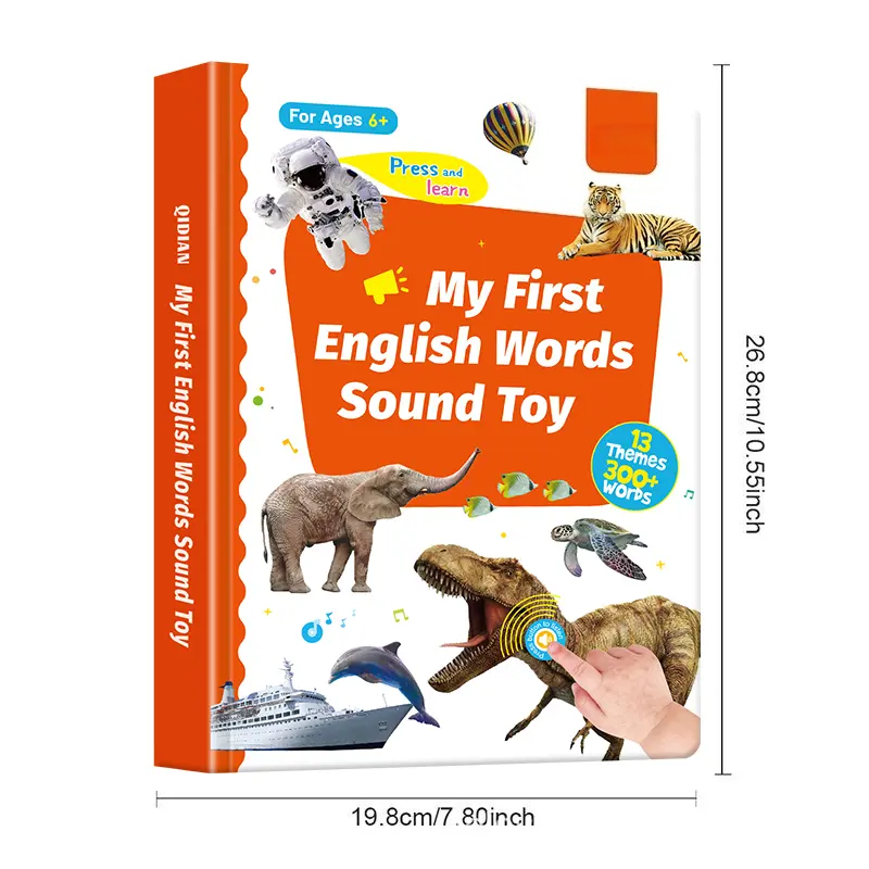 My First English Words Sound Book for Children