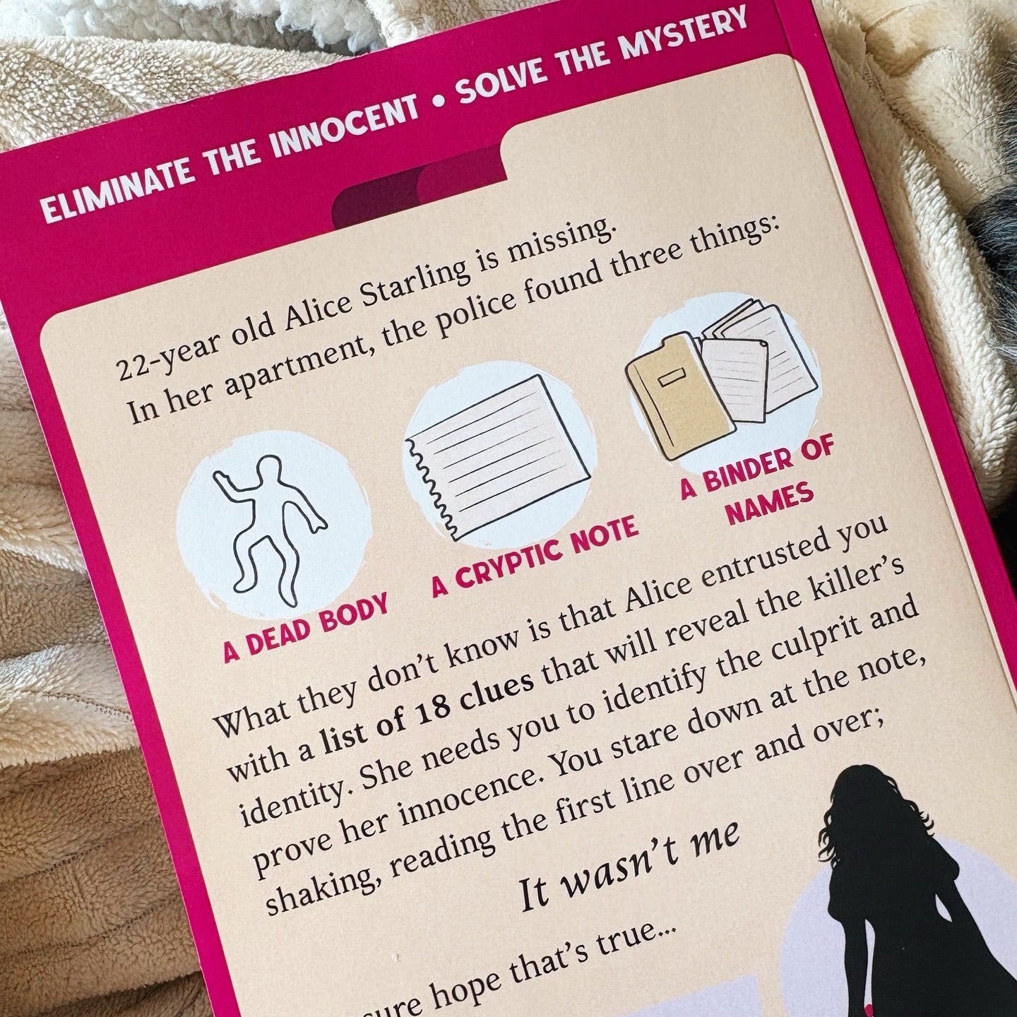 The Killer Isn't Alice: The 46,600 Suspect Murder Mystery Puzzle