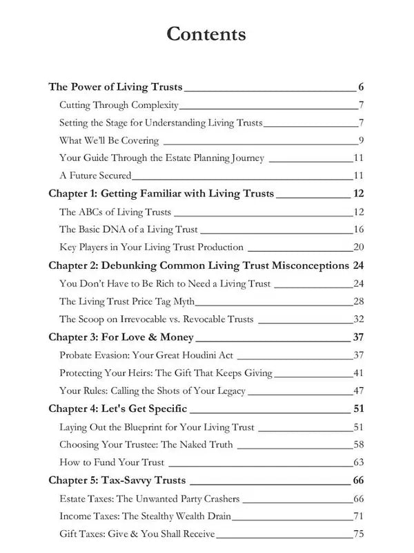 The Only Living Trusts Book You’ll Ever Need by GARRETT MONROE 2026 Edition