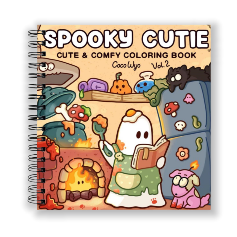 Spooky Cutie Cute & Comfy Coloring Book Vol. 2