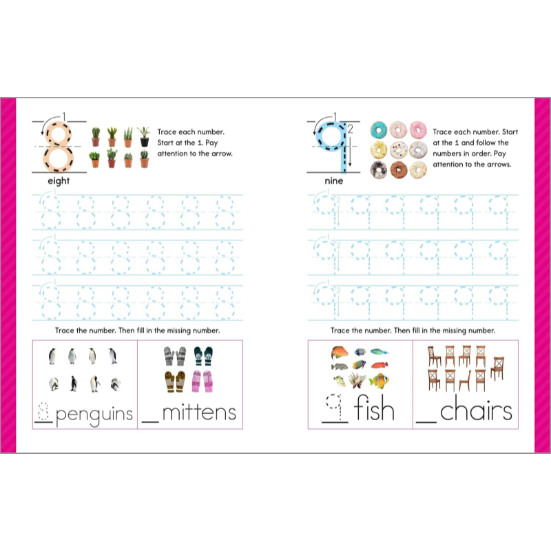 My First Learn-to-Write Workbook:Practice for Kids