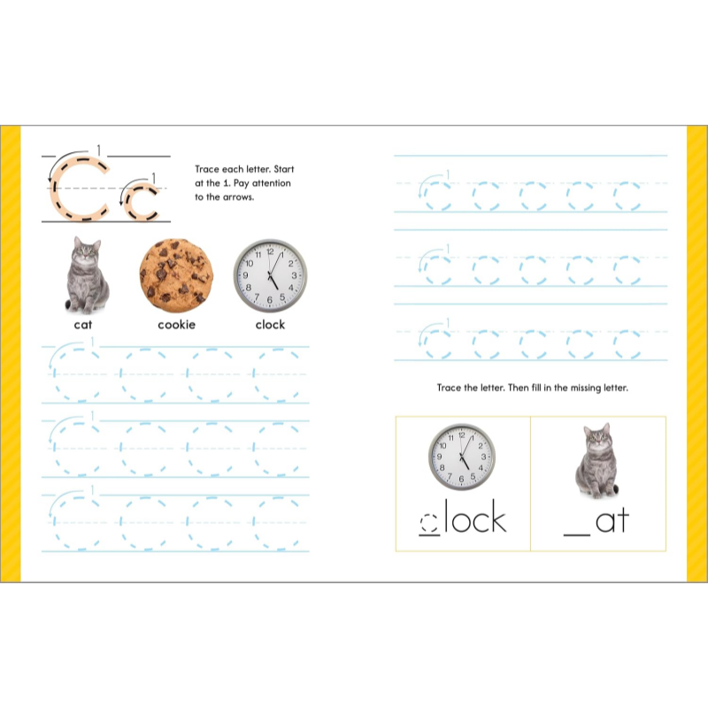 My First Learn-to-Write Workbook:Practice for Kids