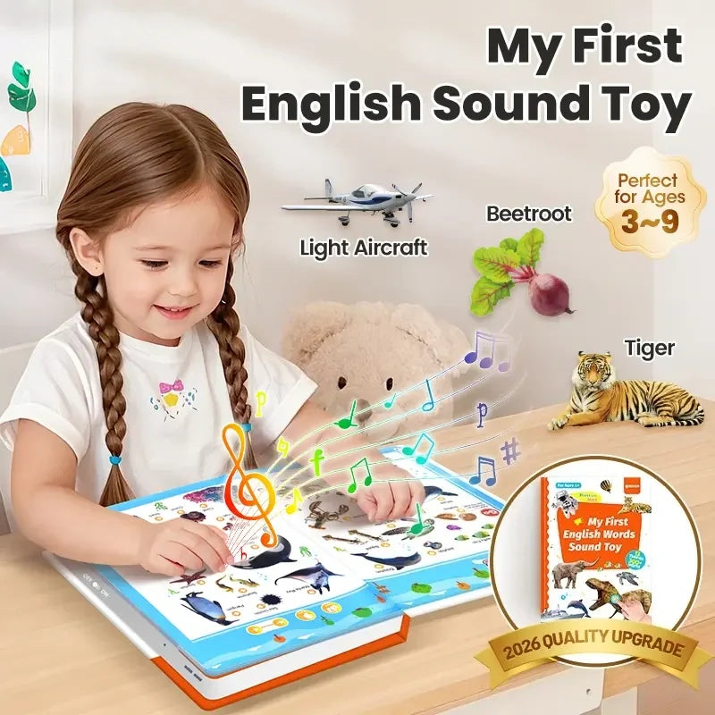 My First English Words Sound Book for Children