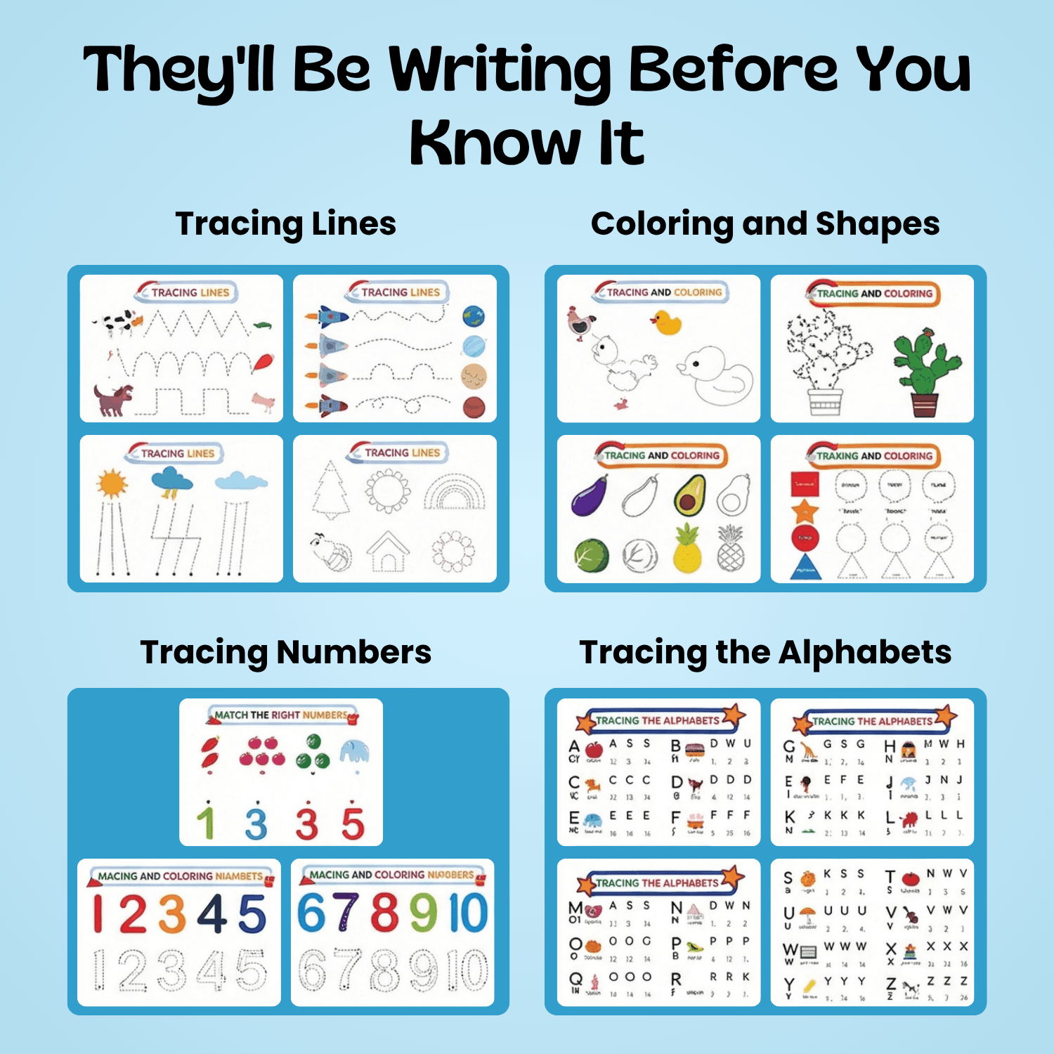 Children's Activity Manual - My PreSchool Busy Book
