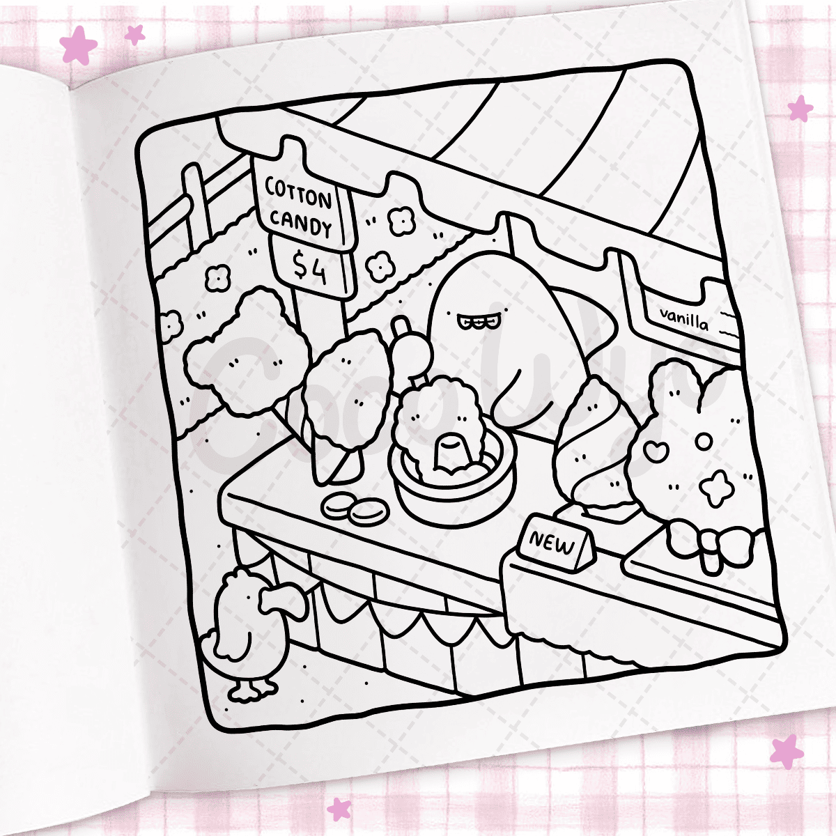 Cozy Days: Coloring Book for Adults and Kids