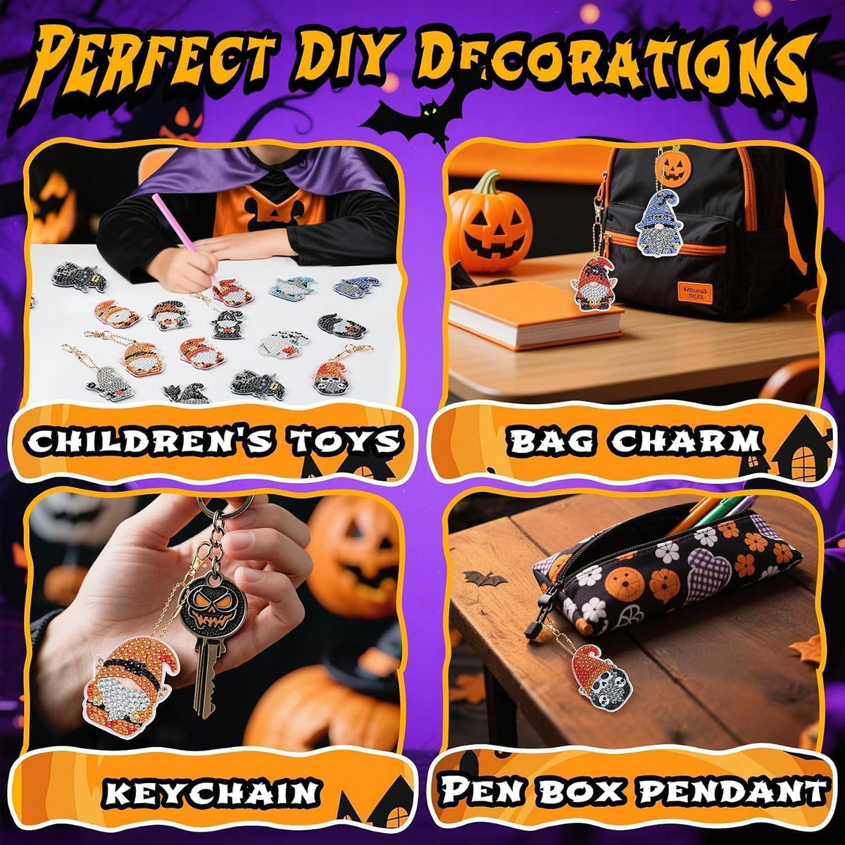31 Days of Gnome Surprises Halloween Diamond Painting Advent Calendar