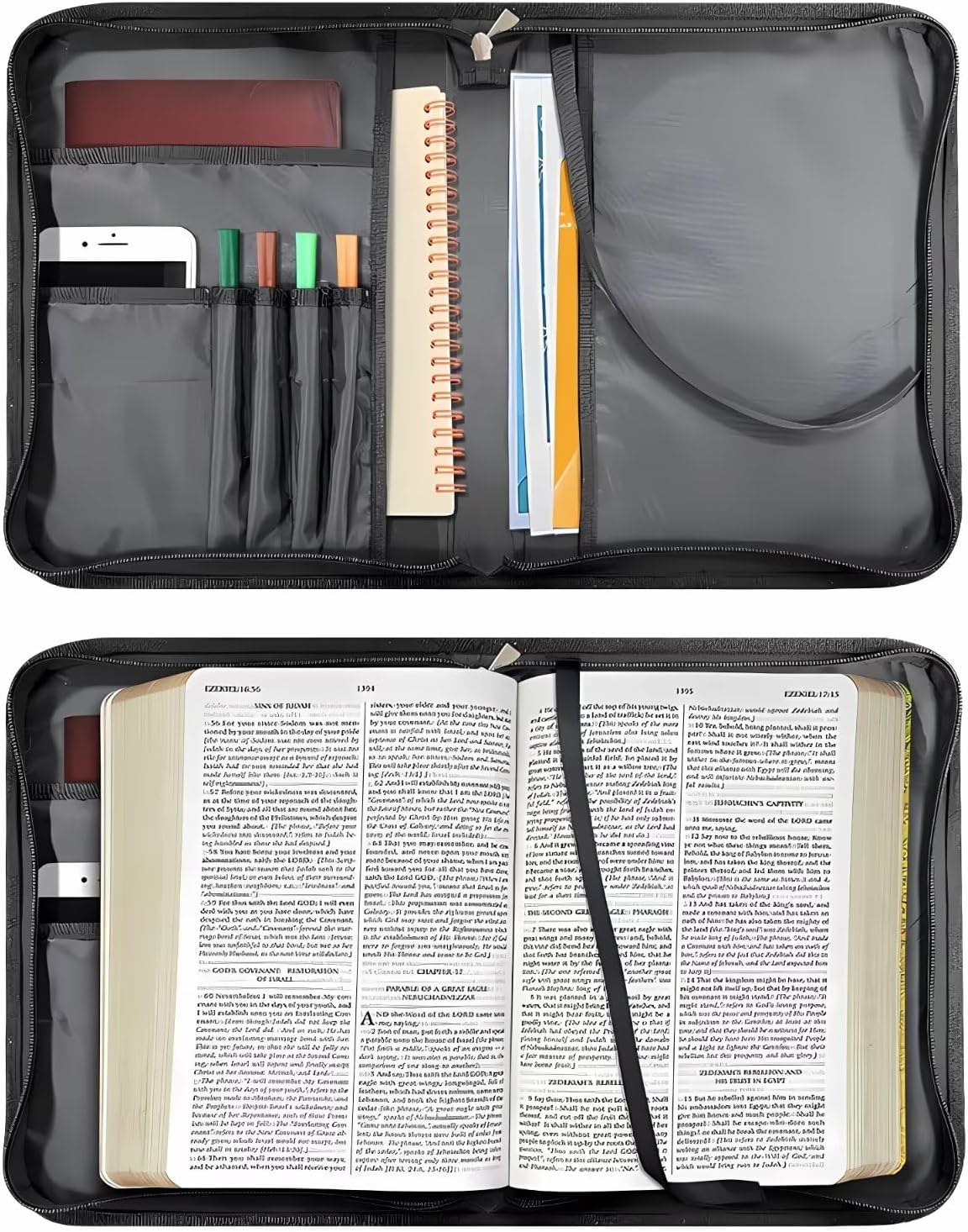 I AM A CHILD OF GOD Leather Bible Cover