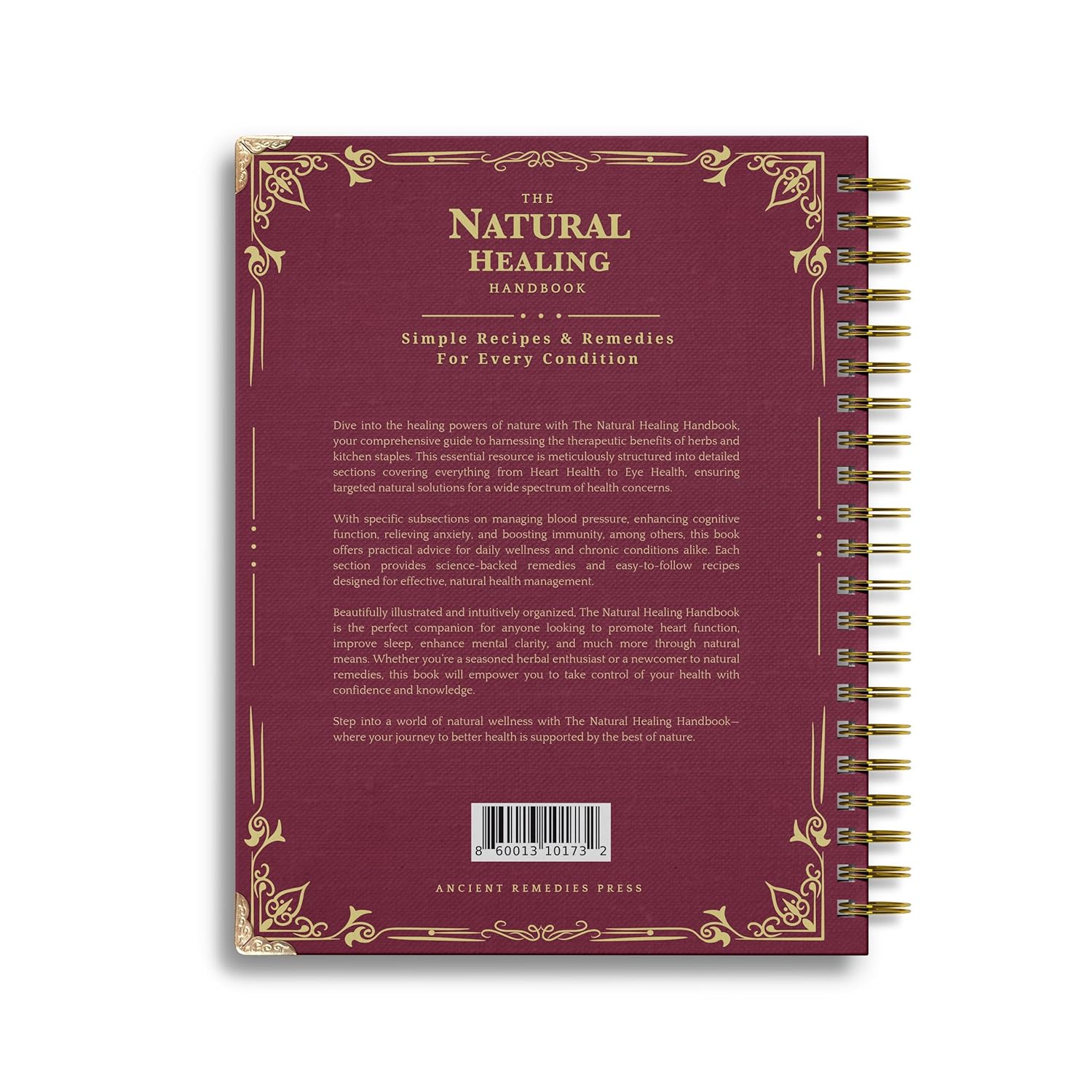 The Natural Healing Handbook - Simple Recipes & Remedies