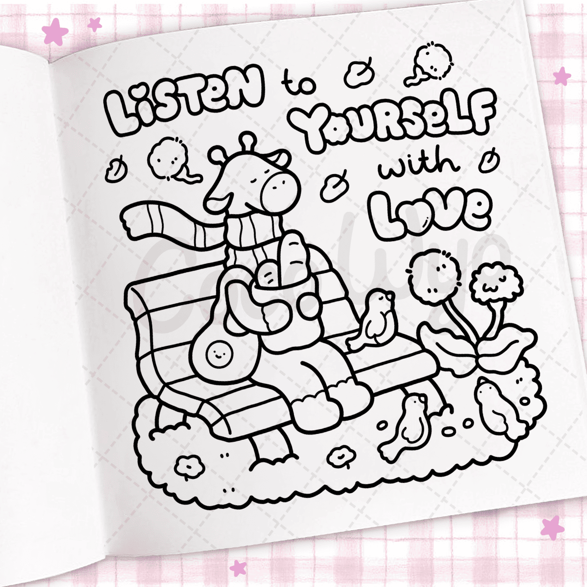 Cozy Vibes: Coloring Book for Adults and Kids