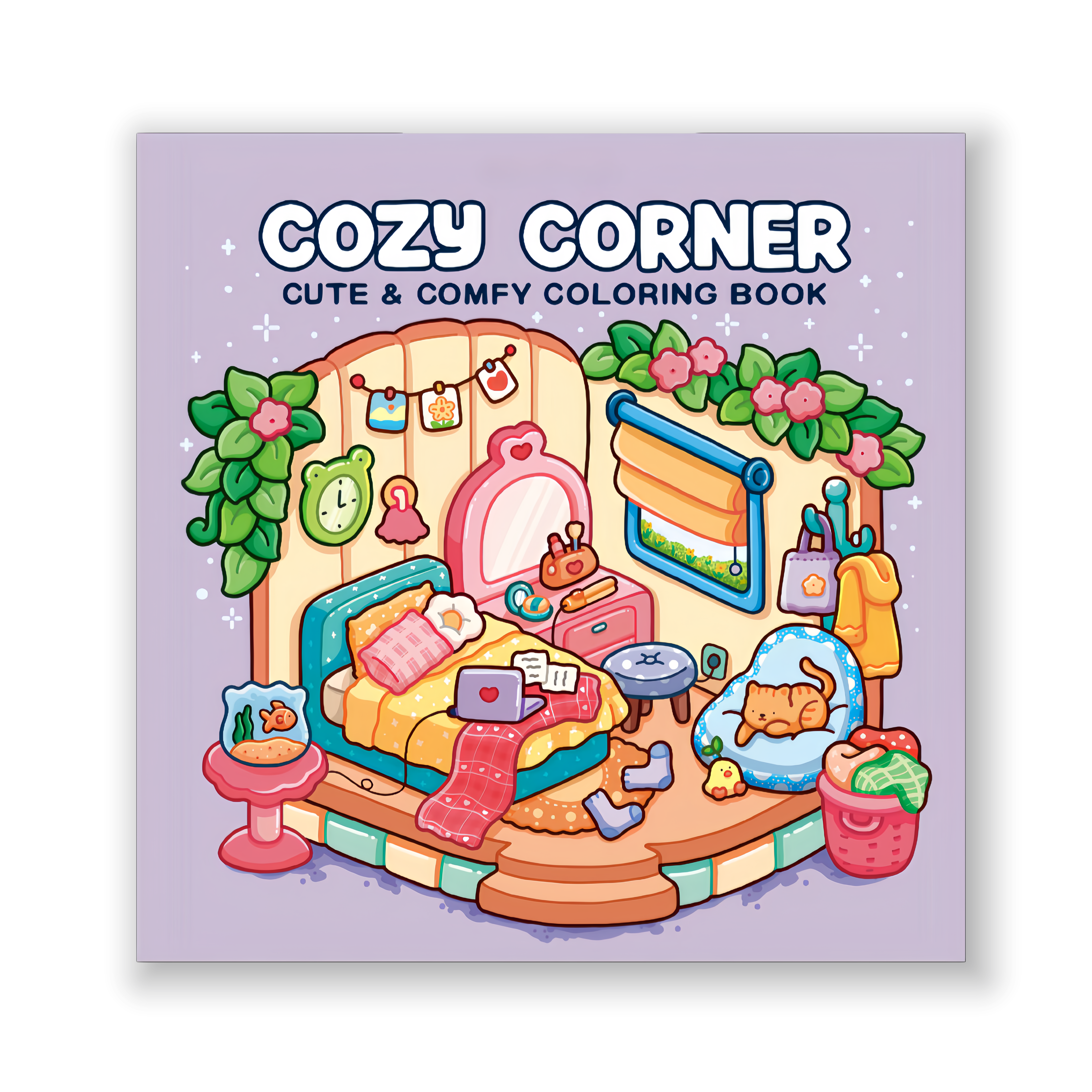 Cozy Corner: Cute & Comfy Coloring Book