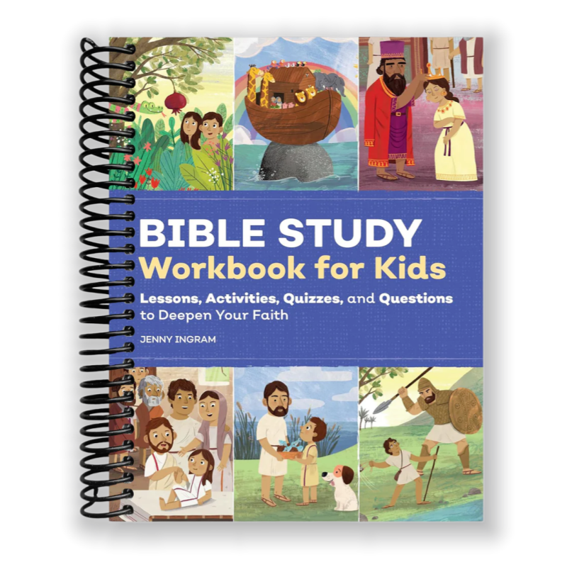 Bible Study Workbook for Kids: Lessons, Activities, Quizzes to Deepen Your Faith