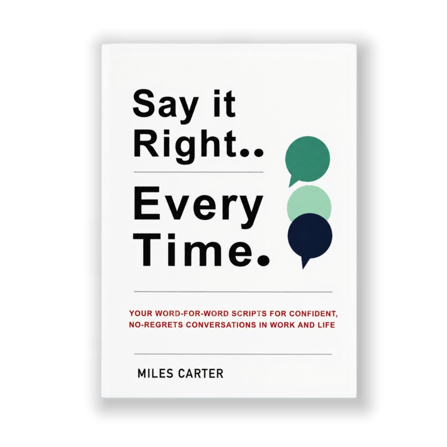 Say It Right, Every Time: A Guide to Clear & Confident Communication