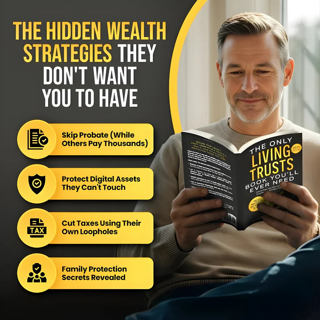The Only Living Trusts Book You’ll Ever Need by GARRETT MONROE 2025 Edition