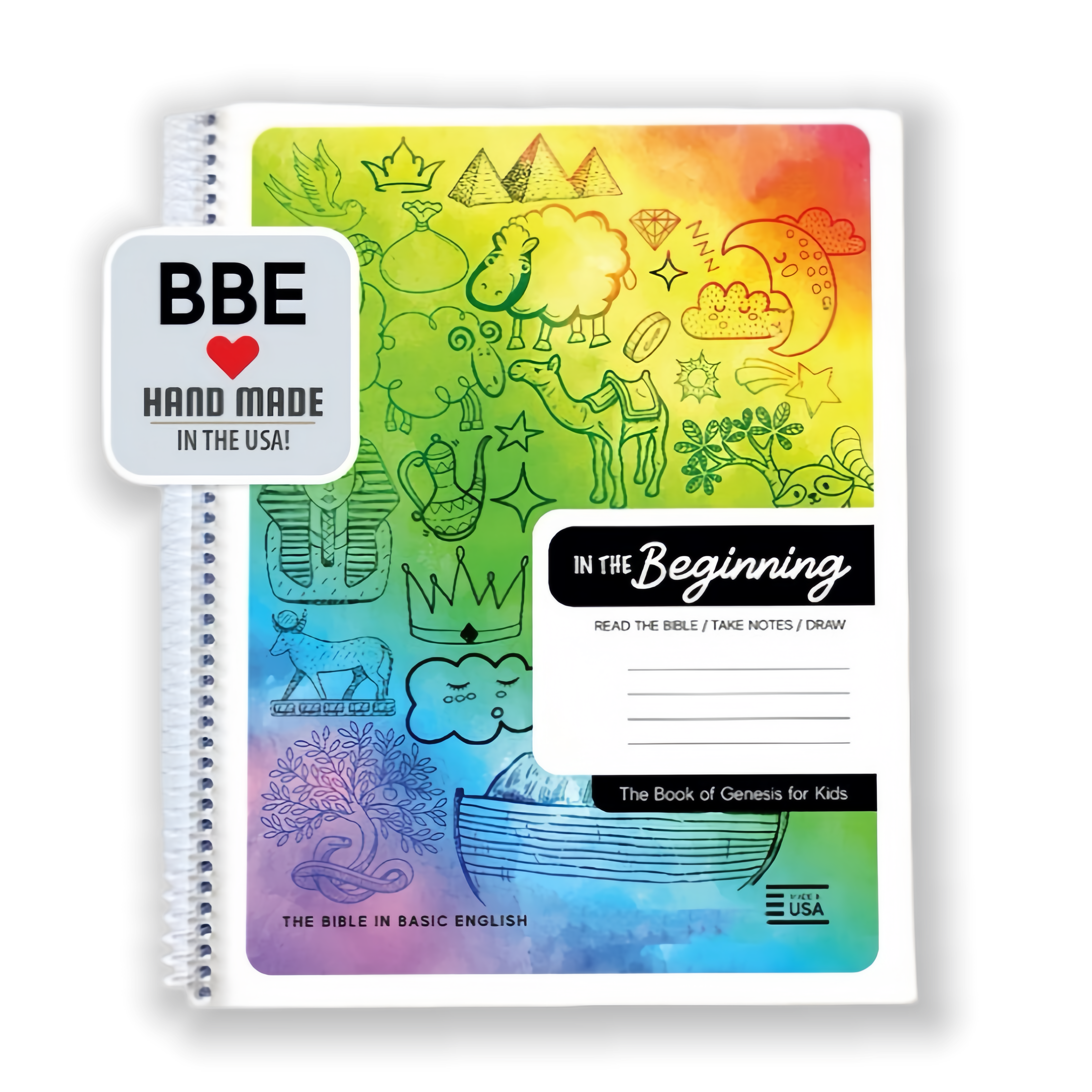 Bible for Kids- Book of Genesis (Easy-to-Read, Write & Color Edition)