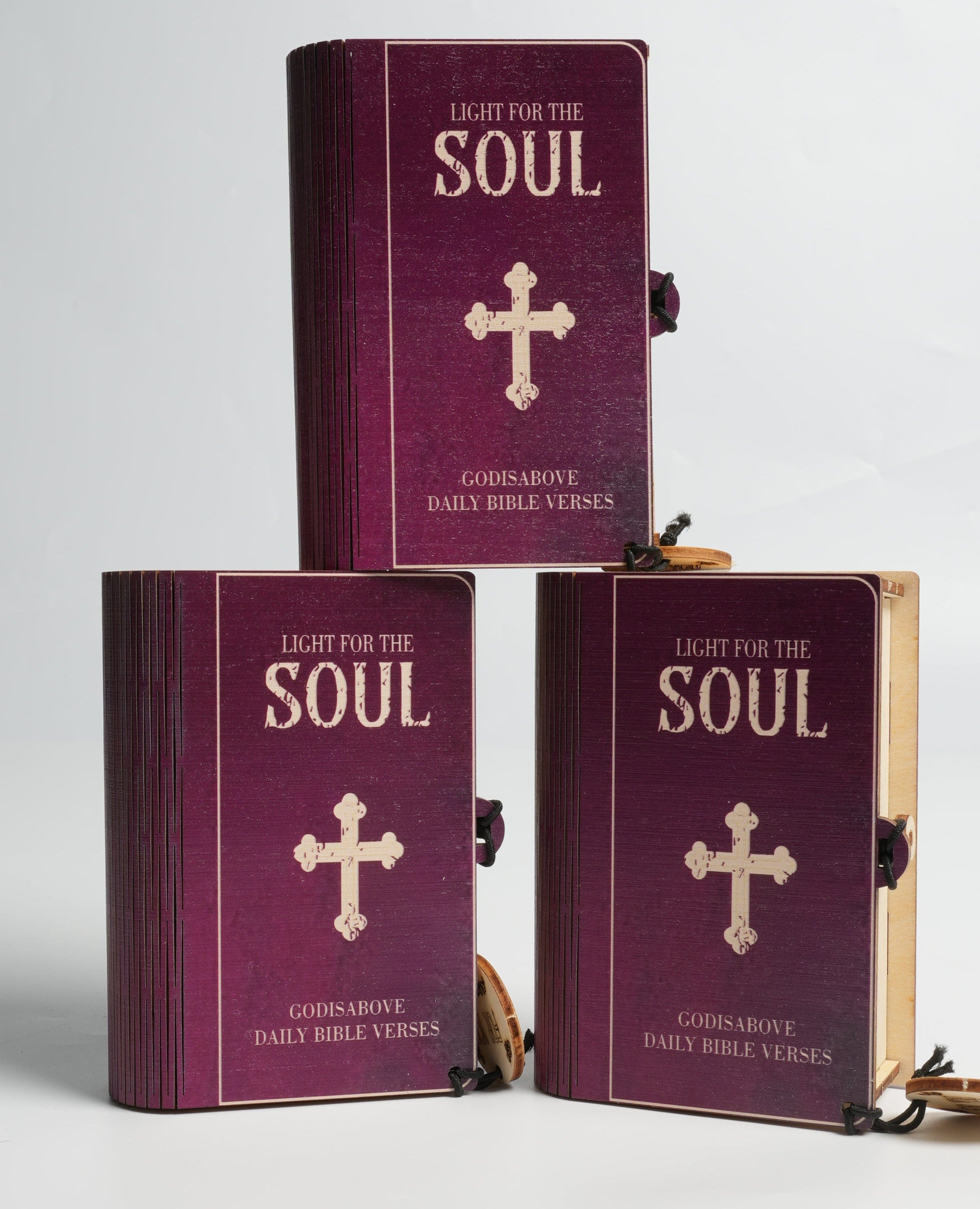 Handmade Wooden Box 90 Day Bible Verses