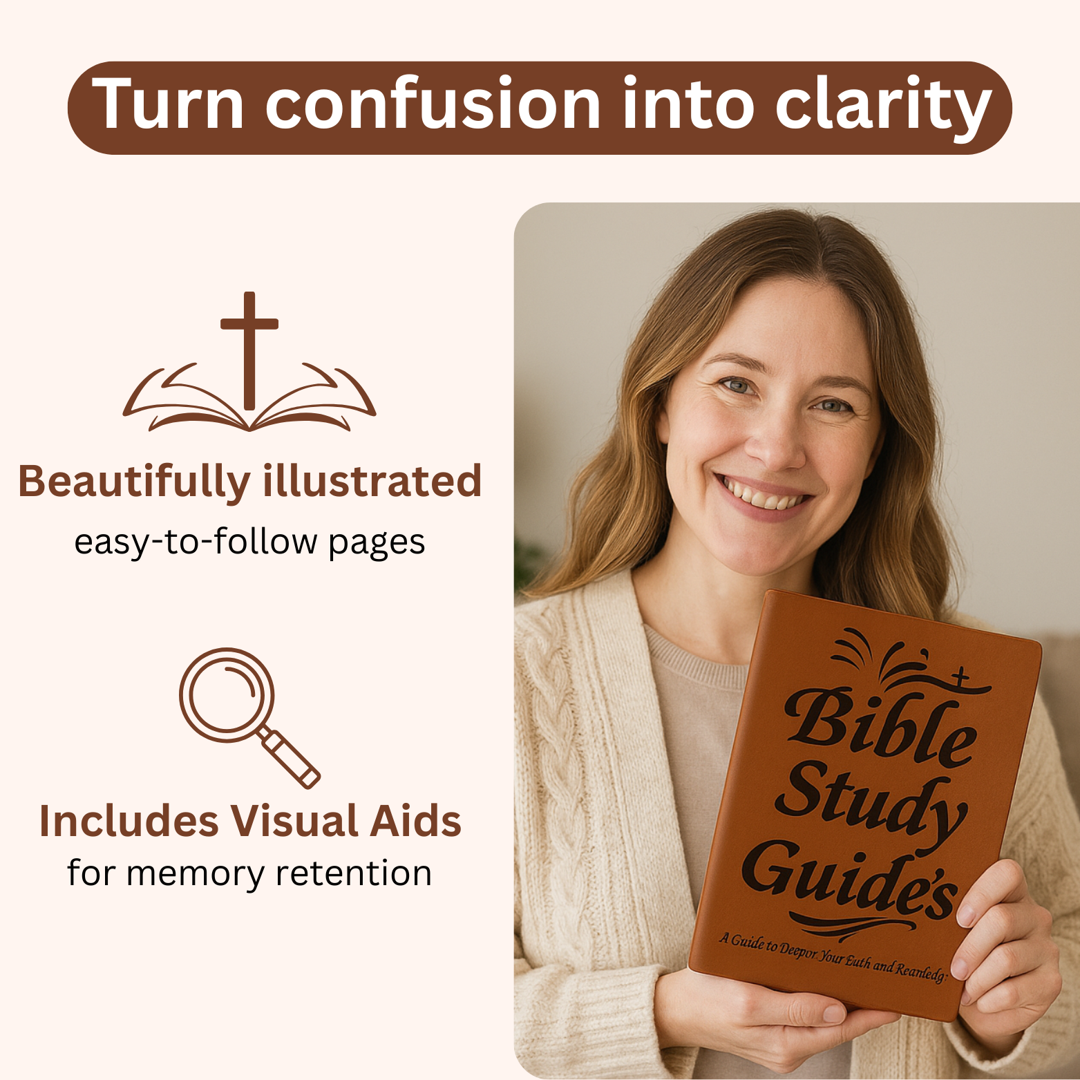 66-Page Bible Study Guide & Devotional Journal