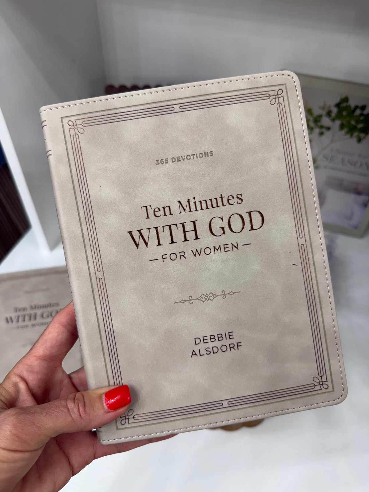 365 Days Devotional Journal Grey Edition - One Minute with God for Women