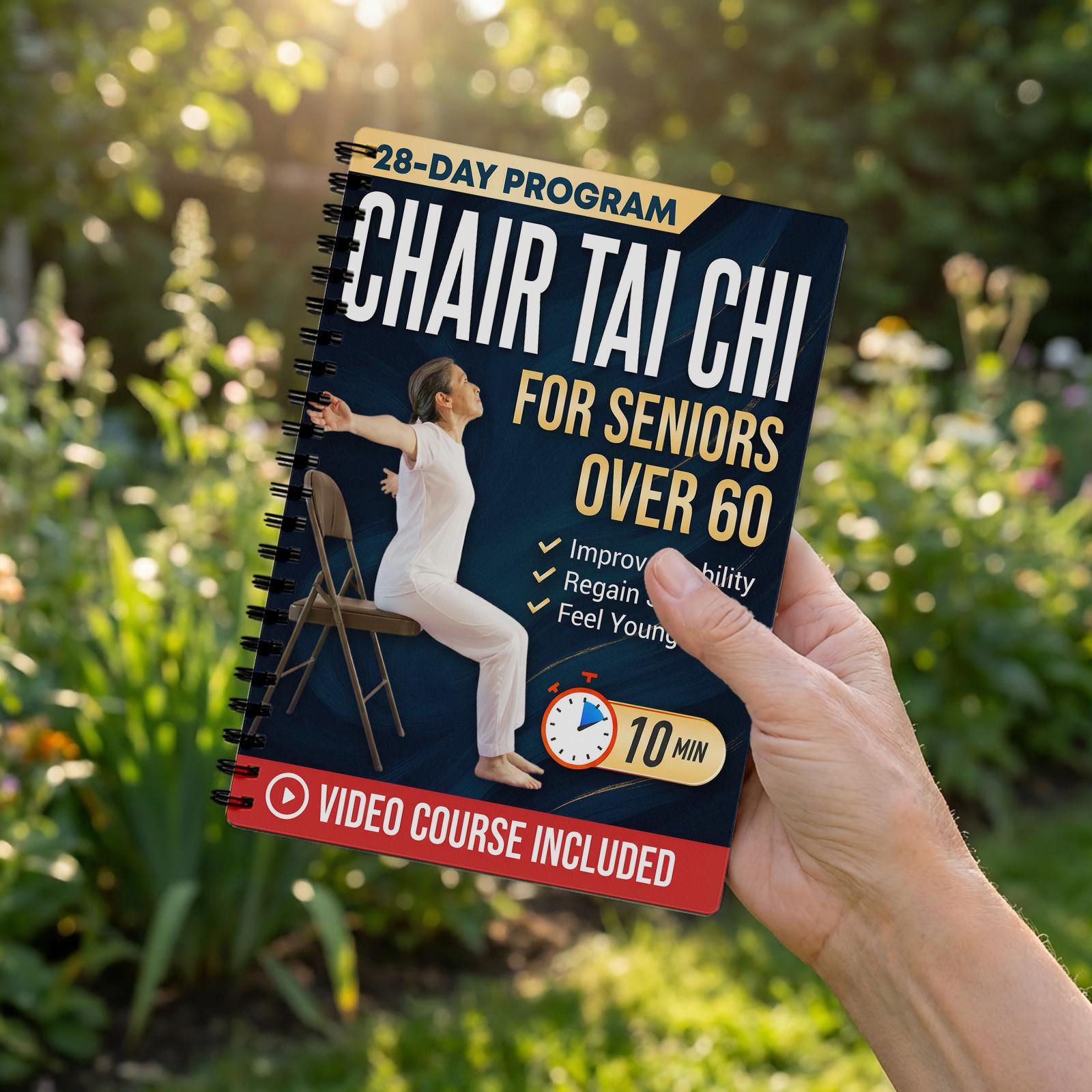 28-Day Program：Chair Tai Chi for Seniors Over 60