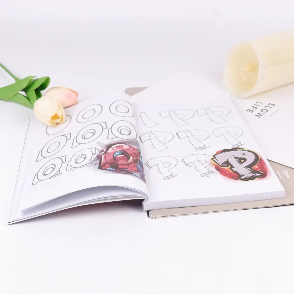 GRAFFITI-ART丨Sketchbook Graffiti Letter Set A5 size
