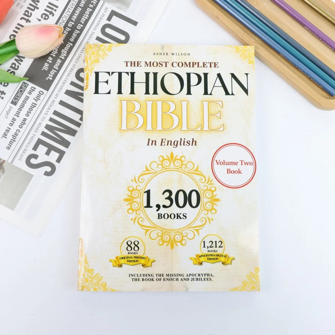 THE COMPLETE ETHIOPIAN BIBLE IN ENGLISH Illustrated - 1300 Books