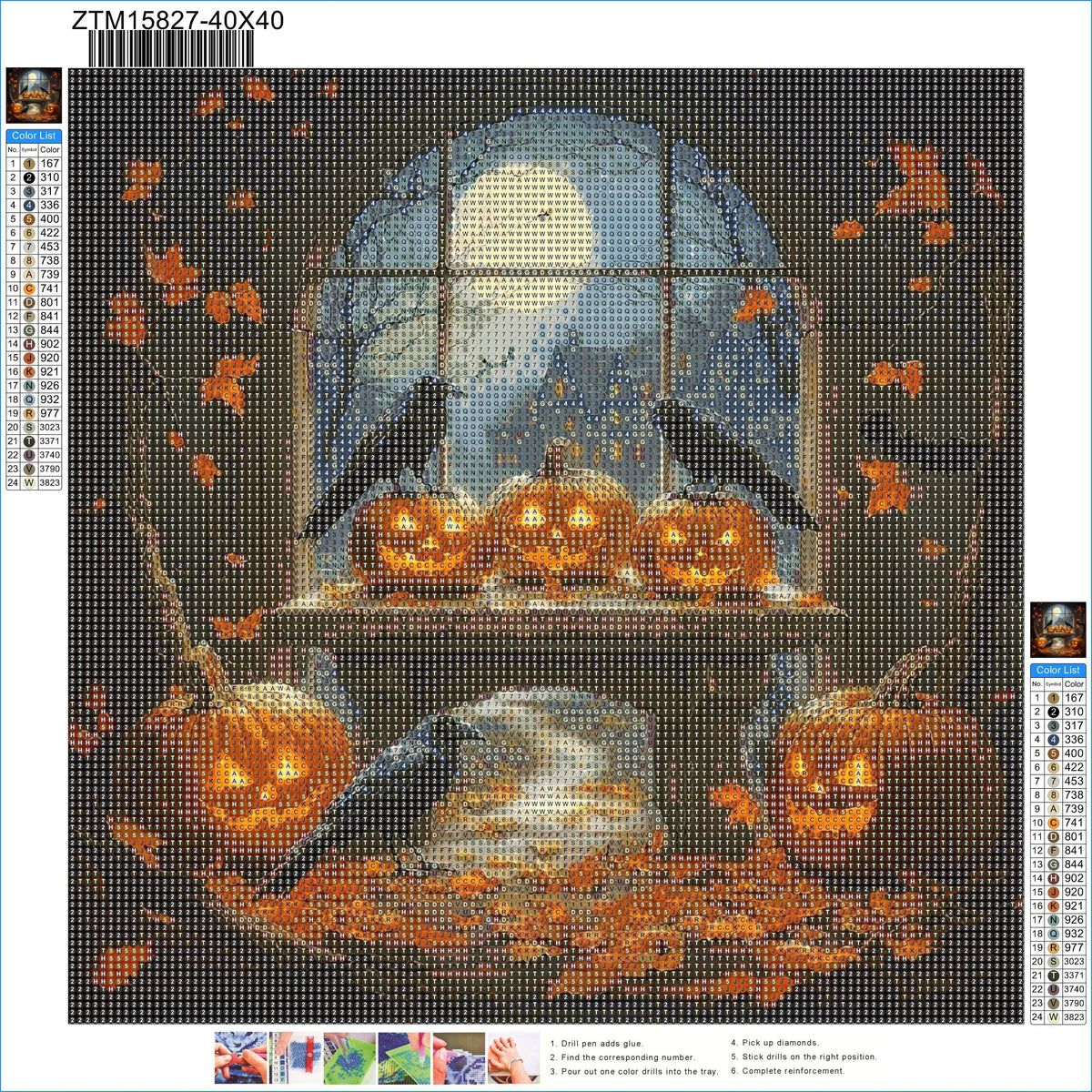 Ravens At Moonlit Window