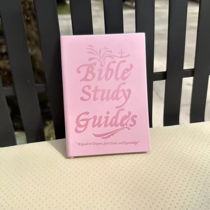 66-Page Bible Study Guide & Devotional Journal For Woman - Pink