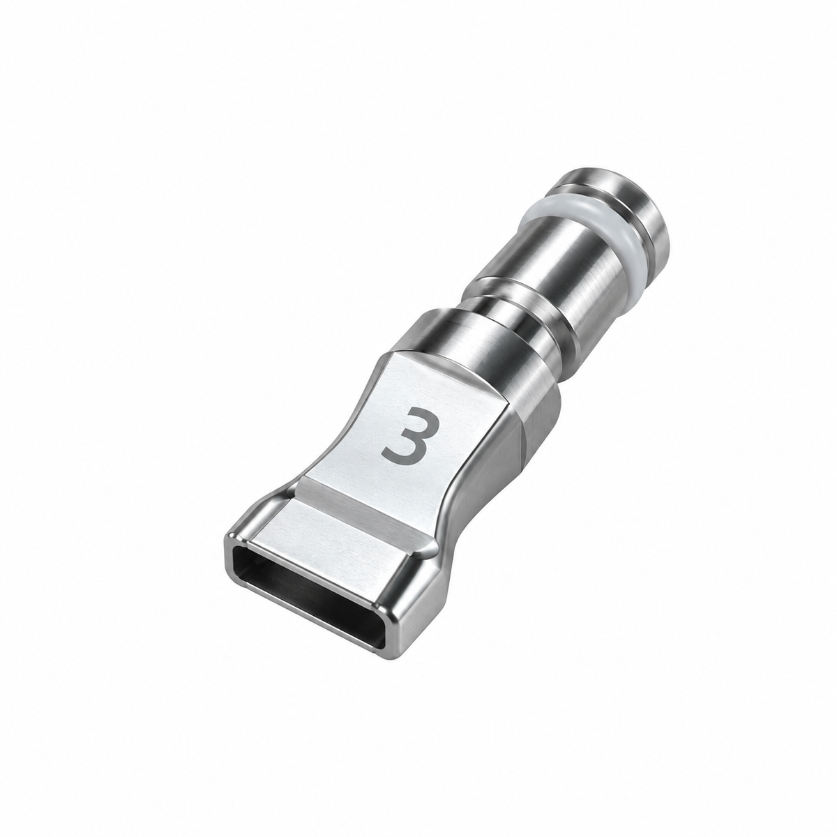 Edelstahl-Multiplacer mit 3 Spitzen