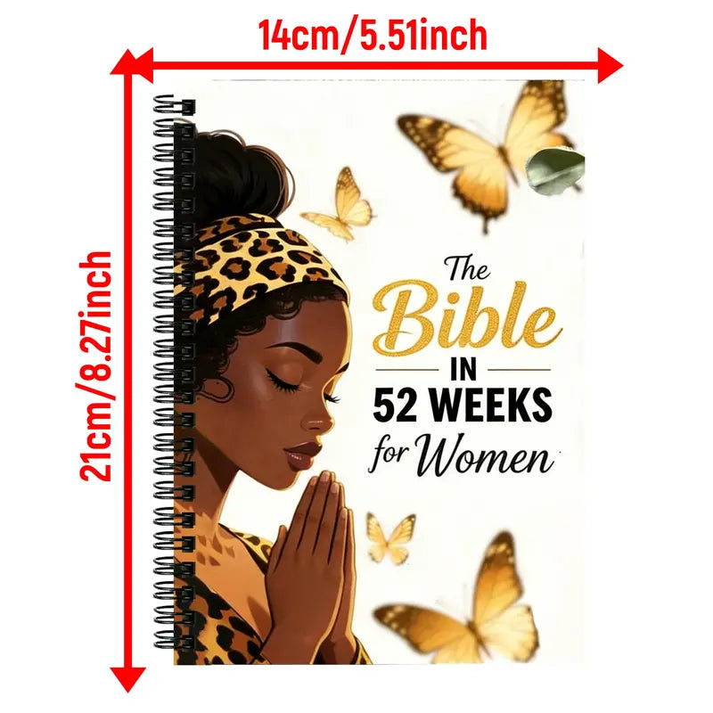 The Bible In 52 Week For Women - One-Year Bible Reading Journal