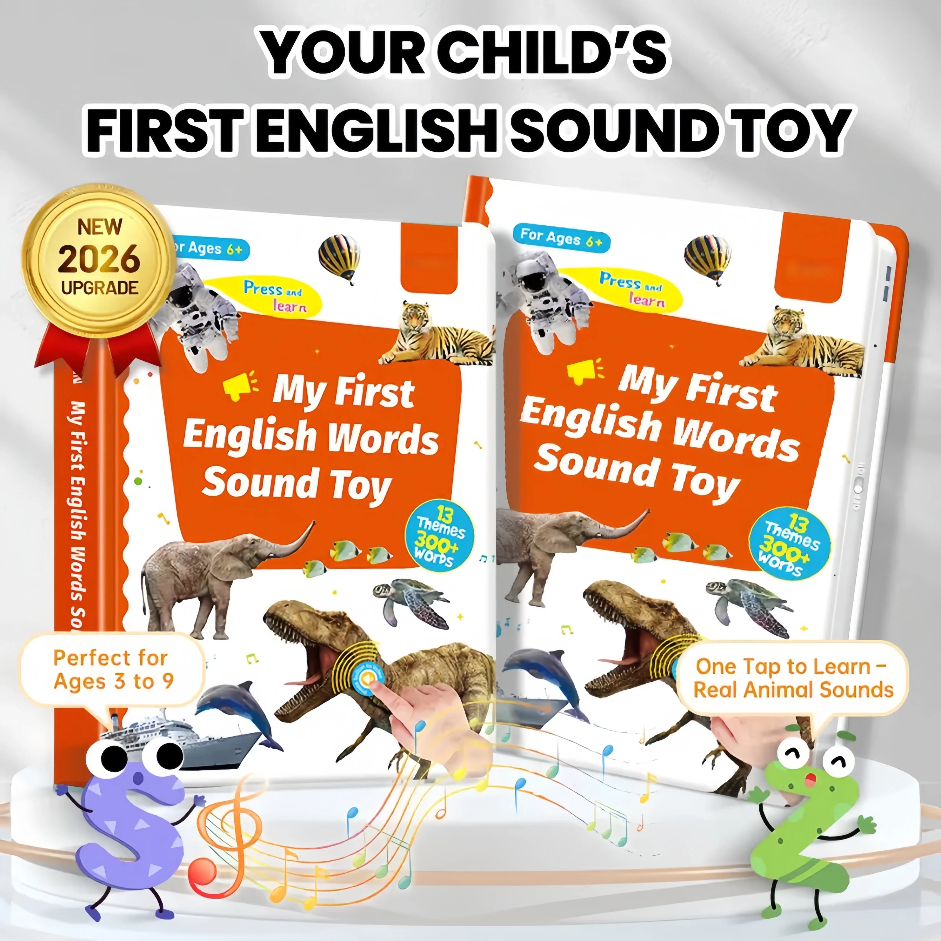 My First English Words Sound Book for Children