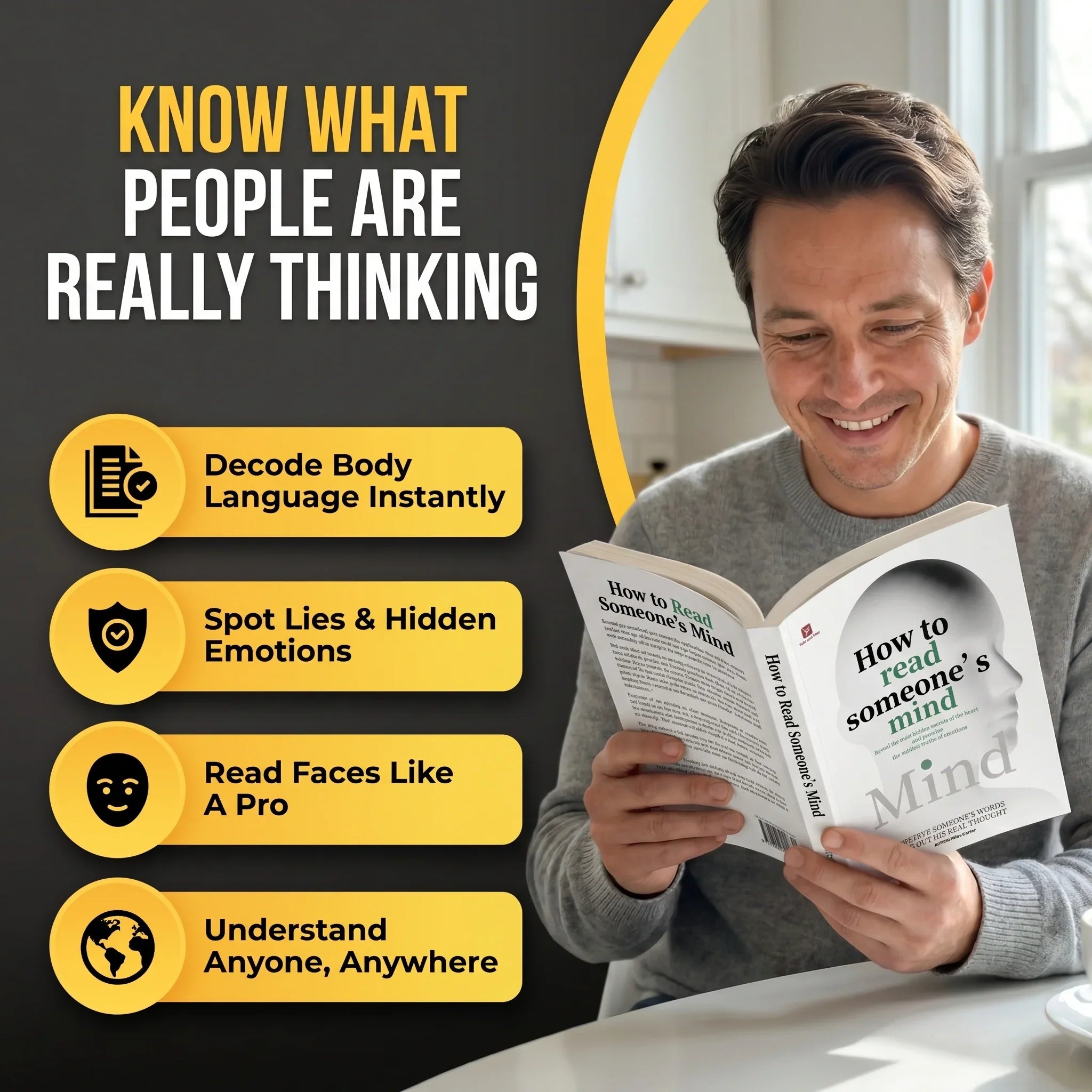 How To Read Someone's Mind: Decode Emotions, Lies & Hidden Thoughts