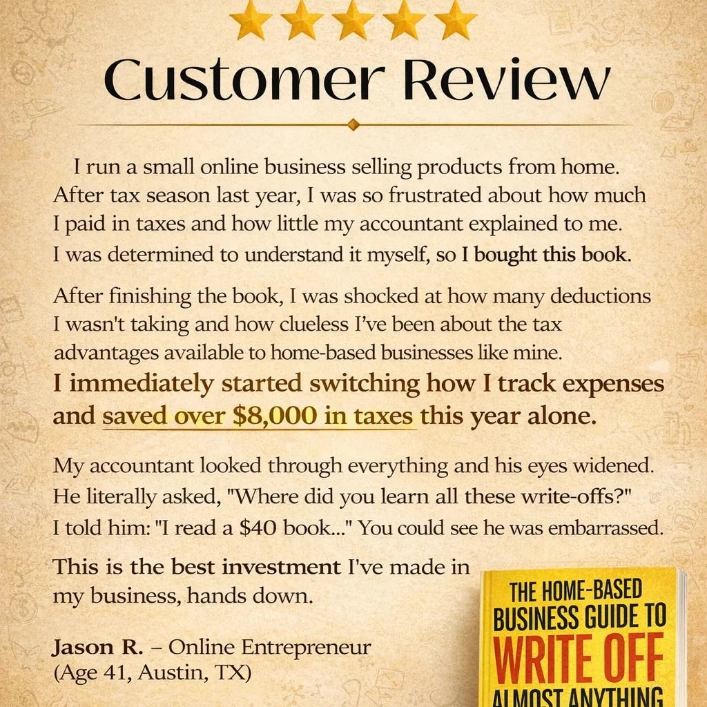The Home-Based Business Guide to Write Off Almost Anything