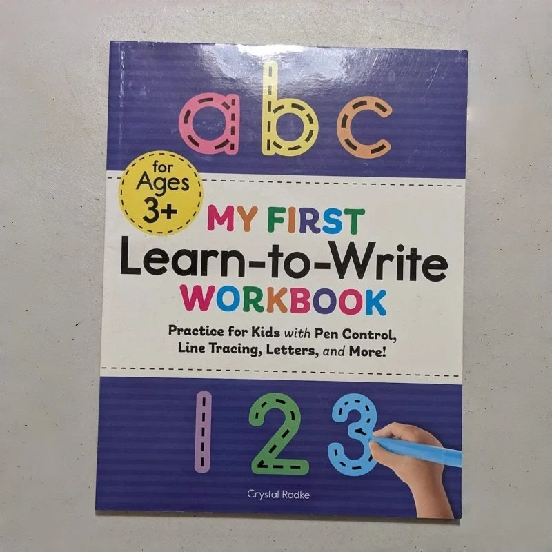 My First Learn-to-Write Workbook:Practice for Kids