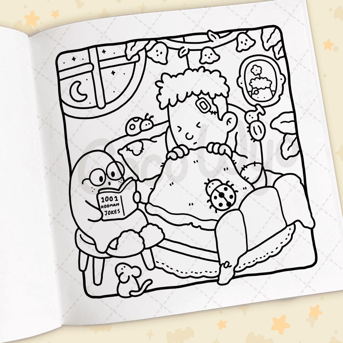 Spooky Cutie Cute & Comfy Coloring Book Vol. 2